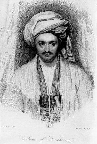 Portrait of Sir Alexander Burnes, Engraved by E. Findes by D McClise